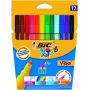 Smulkus flomasteris BIC Visa Multicolour 12 vnt.