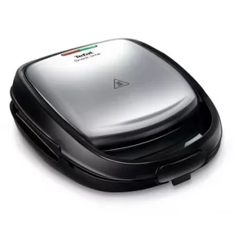Tefal SW342D38 blynų kepimo aparatas 2 blynai Juoda, nerūdijantis plienas