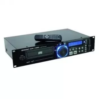 CD grotuvas Omnitronic XCP-1400, montuojamas į stovą 19 colių įrenginys, modelis 11046001
