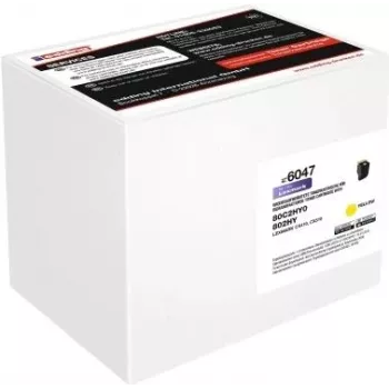 EDD-6047 geltonas dažiklis, skirtas Lexmark 80C2HY0 – Suderinamas – Dažiklio blokas