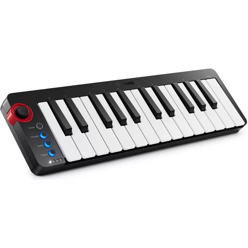 MIDI valdymo klaviatūra DONNER N-25 — 25 klavišų USB maitinamas MIDI valdiklis