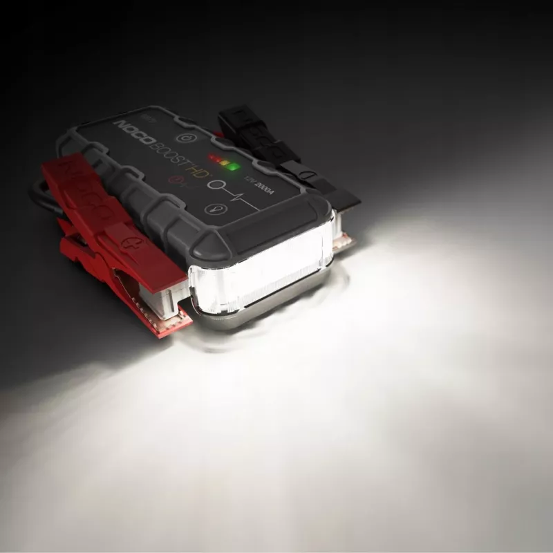 NOCO GB70 Boost 12V 2000A Jump Starter paleidimo įrenginys su integruota 12V/USB baterija