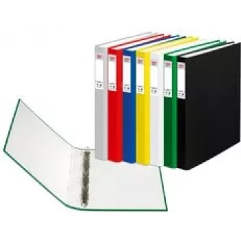 Žiedinis segtuvas HERLITZ 5304043 A4, 4 žiedų, mėlynas, 37 mm nugarėlės plotis, 14 mm užpildymo aukštis