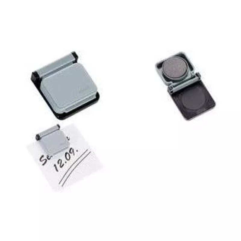 MAUL Planhalter S 6240084 1,2x4cm Plastikinis, pilkas 10 vnt./Pakuotėje.