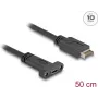 DeLOCK USB kabelis USB Type-E Key A 20 kontaktų kištukas į USB Type-C lizdą 50 cm