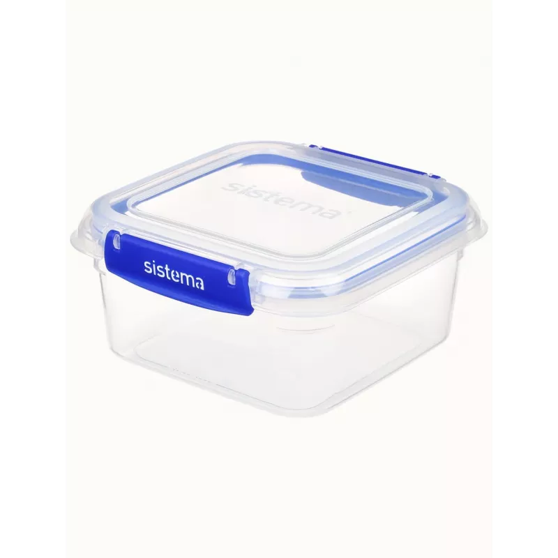 Sistema Plastics Sistema 881650, indas, kvadratinis, 1,15 l, skaidrus, plastikinis, Naujoji Zelandija