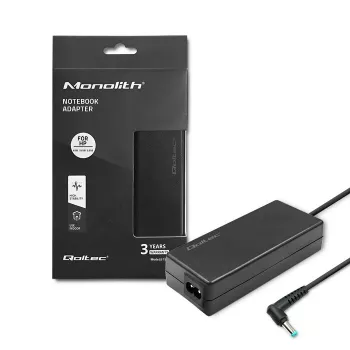 Maitinimo adapteris Qoltec 51555 Patalpoje 65W Juodas