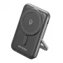 Išorinė baterija Vention 10000mAh Magnetic Wireless 20W, 1×USB-C, belaidis įkrovimas, juoda