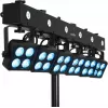Apšvietimo komplektas EUROLITE KLS-180/6 — 6 LED šviestuvai, kompaktiškas dizainas