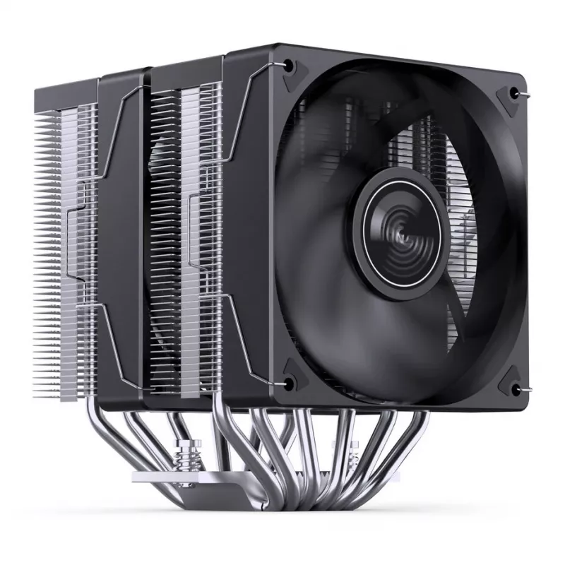 CPU aušintuvas Jonsbo CR-3000E dvigubas bokštas su 120 mm ventiliatoriais, oro aušintuvas, TDP įvertinimas