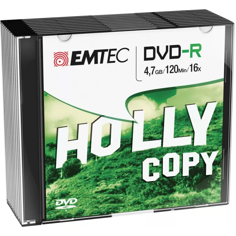 DVD-R Emtec ECOVR471016SL 4,7 GB 16x 10 vnt.