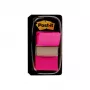 3M Post-it Index Pink, siauri, 50 lipnių juostelių Matmenys, 25,4 x 43,2 mm, vienkartiniame dozatoriuje (I680-21)