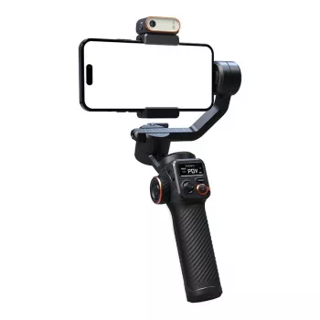 Išmaniojo telefono kameros stabilizatorius Hohem iSteady M6 rinkinys, juodas, 2600 mAh