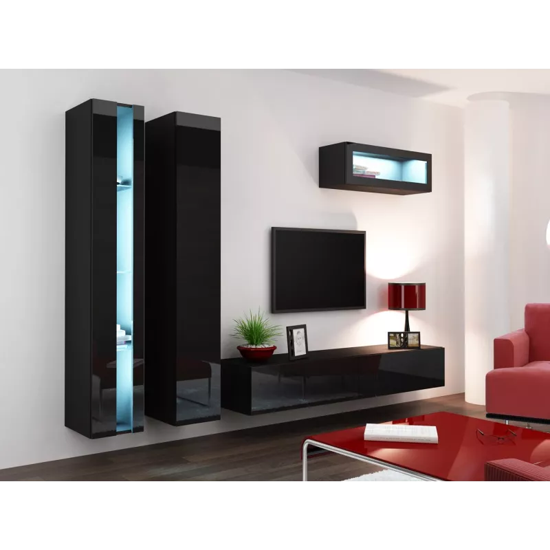 Cama lentyna VIGO NEW 180/40/30 juoda/juodai blizgi
