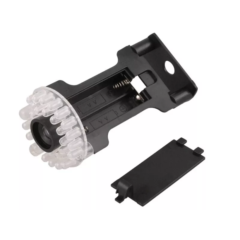 CEE Camera imitacinė kamera IR9000 B IR LED – apsaugos kameros imitacija su IR LED