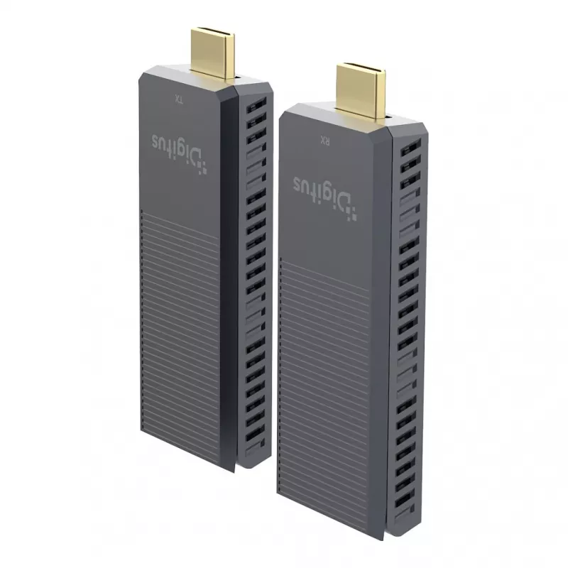 Belaidis HDMI ilgintuvo rinkinys DIGITUS DS-55359 — 4K/60Hz, 150 m, AV siųstuvas ir imtuvas
