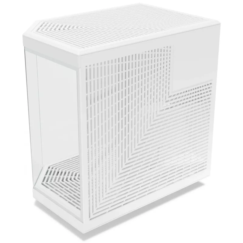 PC korpusas HYTE Y70 Midi Tower baltas – palaiko EATX, GPU iki 42,2 cm, CPU aušintuvo aukštis 18 cm
