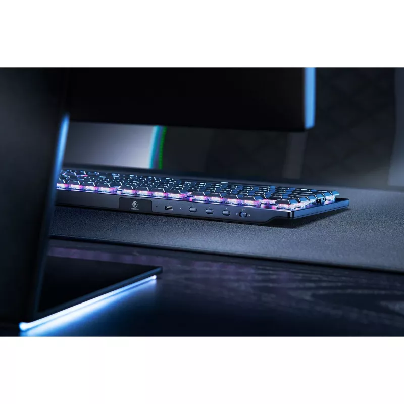 Žaidimų klaviatūra Razer RZ03-04370400-R3G1 USB RF belaidė Bluetooth QWERTY vokiška juoda