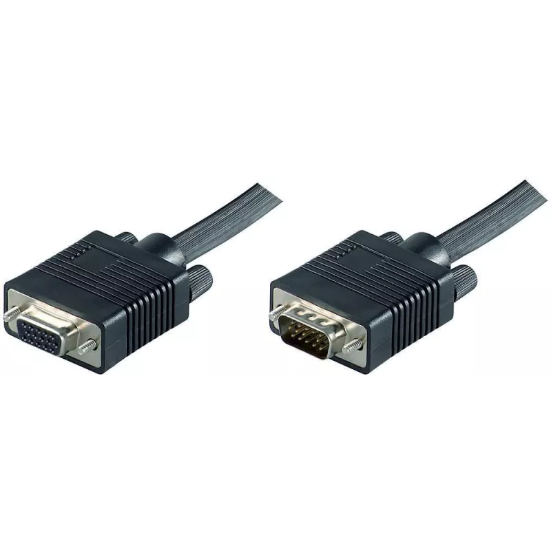 Microconnect MONGH3B VGA kabelis 3 m VGA (D-Sub) juodas
