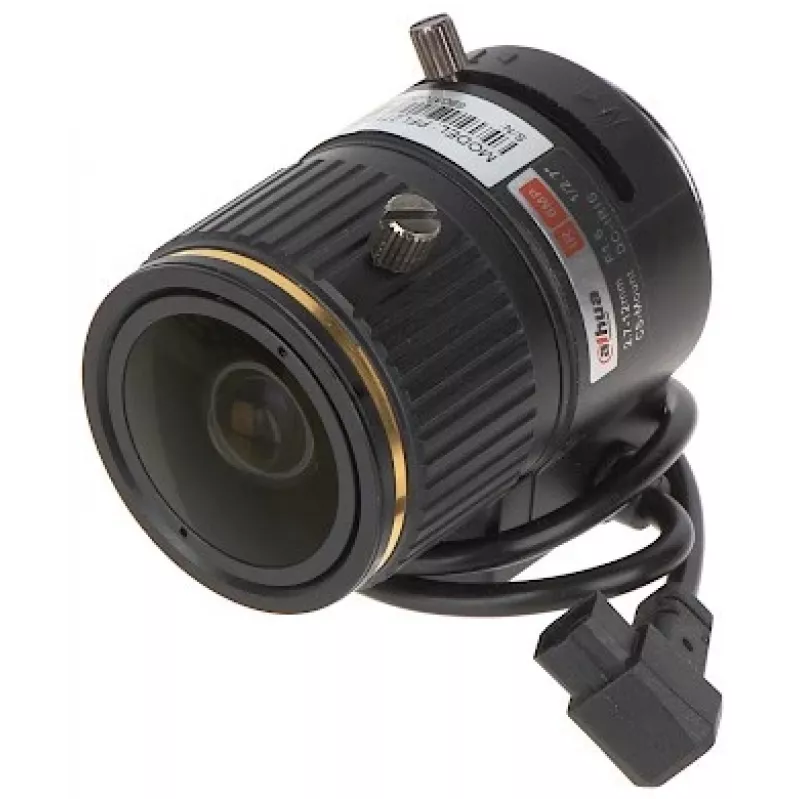 Objektyvas Dahua Technology PFL2712-E6D juodas C/CS laikiklis 1/2,7 colio jutiklis