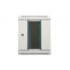 Prie sienos tvirtinama spinta Extralink Rackmount cabinet 6U 10 colių Pilka Užrakto užraktas Kabelių valdymas