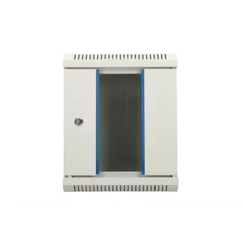 Prie sienos tvirtinama spinta Extralink Rackmount cabinet 6U 10 colių Pilka Užrakto užraktas Kabelių valdymas