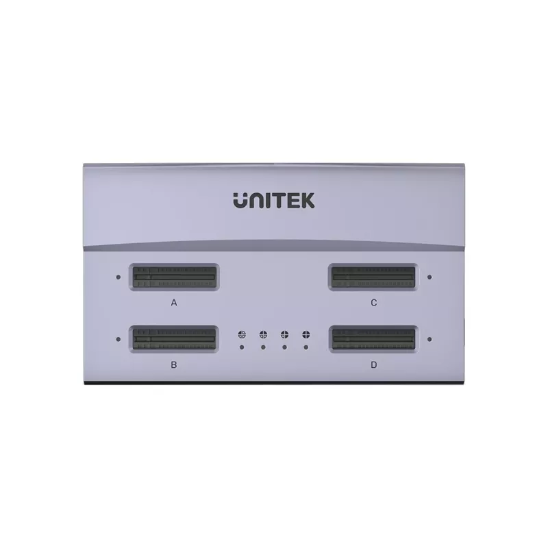 Docking stotelė USB4 4-jų lizdų M.2 SSD