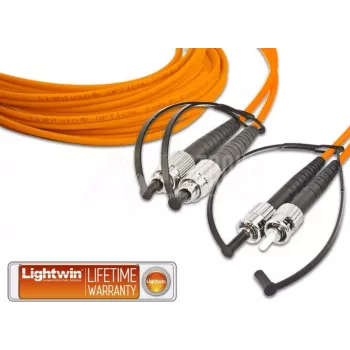 Lightwin aukštos kokybės dvipusis LWL komutacinis kabelis, MM OM2, FC - ST LWL komutacinis kabelis (LDP-50 FC-ST 5.0)