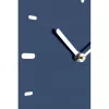 NeXtime klok 3072bl Thumbs up, 40.5x41.5 cm, sieninis, mėlynos/sidabrinės spalvos