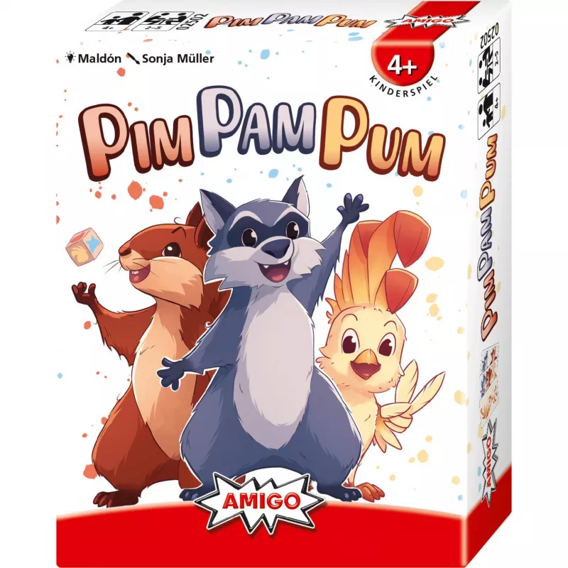 Stalo žaidimas AMIGO Amigo Pim Pam Pum modelis 02502