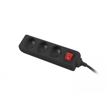 Lanberg PS1-03E-0150-BK prailginimo laidas (1,5 m, juodas) (PS1-03E-0150-BK)