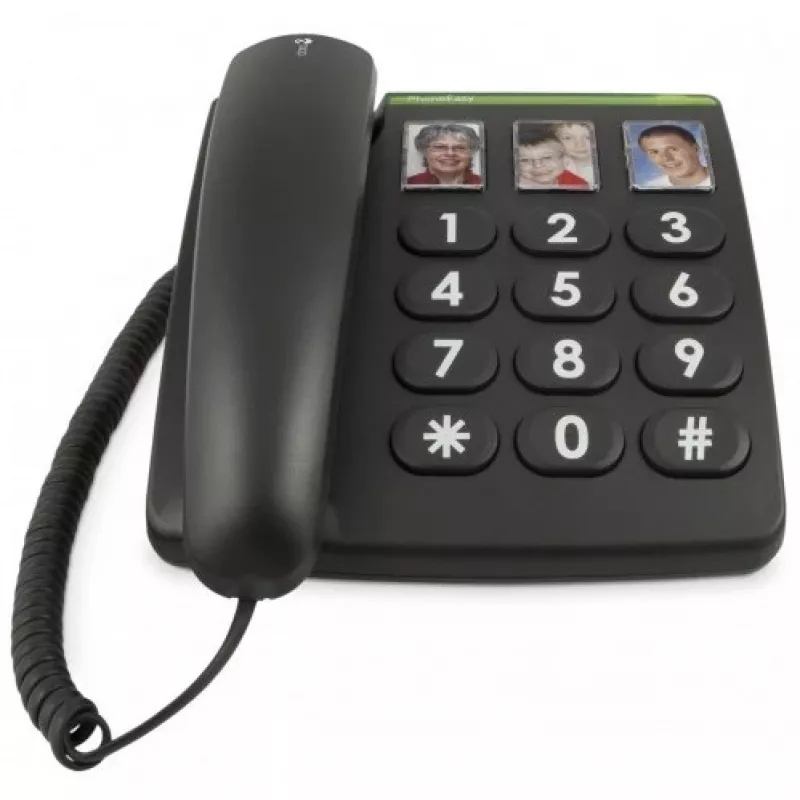 DECT telefonas Doro 331ph juodas