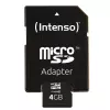 ATMINTINĖ MICRO SDHC 4GB C10/W/ADAPTER 3413450 INTENSO