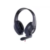 Laidinės žaidimų ausinės GEMBIRD GHS-05-B, apskritos, 20–20000 Hz, 2 m laidas, 250 g, juodos/mėlynos