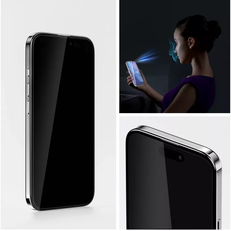 Apsauginė ekrano plėvelė 4smarts 541201, skirta iPhone 16 Pro, grūdintas stiklas