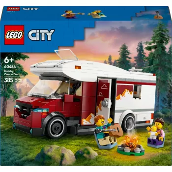 Konstruktorius LEGO City Adventure Camper 60454, 385 detalių, aukštis 80 mm, nuo 6 metų
