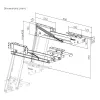 Virtuvės spintelės prailginimo mechanizmas MACLEAN MC-497 – elevatorius viršutinėms spintelėms, pakeliamas mechanizmas