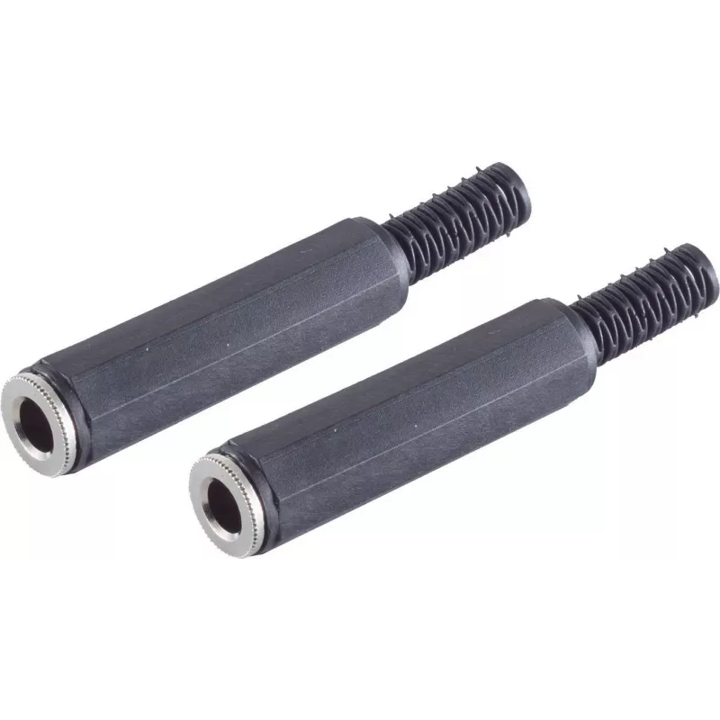 Laidų jungtis ShiverPeaks BS50300-2 6,3 mm juoda