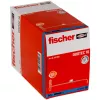 Fischer 537258 sraigtinis inkaras / sieninis kaištis 50 vnt. Varžtų ir kaiščių rinkinys 50 mm