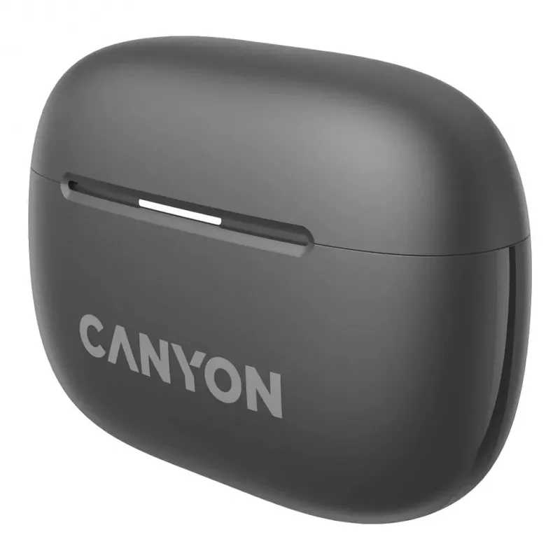 CNS-TWS10BK „Canyon“ belaidės ausinės True Wireless Stereo (TWS) į ausis, skirtos skambučiams/muzikai/sportui/kasdieniam naudojimui, USB Type-C, Bluetooth, juodos (CNS-TWS10BK)