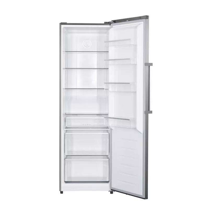 Laisvai pastatomas šaldytuvas MPM MPM-387-CJF-22, 359 l No Frost, nerūdijantis plienas, 1850×600×700 mm