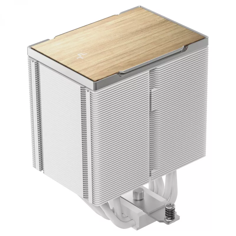 Procesoriaus oro aušintuvas DeepCool AK500 G2 WH, 120 mm ventiliatorius, maks. oro slėgis 3.33 mmH2O, 117×129×159 mm, baltas