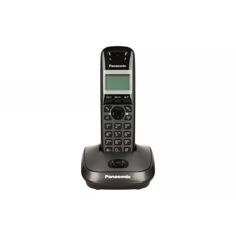 Panasonic KX-TG2511 DECT telefonas juodas su skambintojo ID