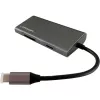 Nešiojamojo kompiuterio dokas LC-Power LC-HUB-C-MULTI-5 USB 3.2 Gen 1 Type-C laidas