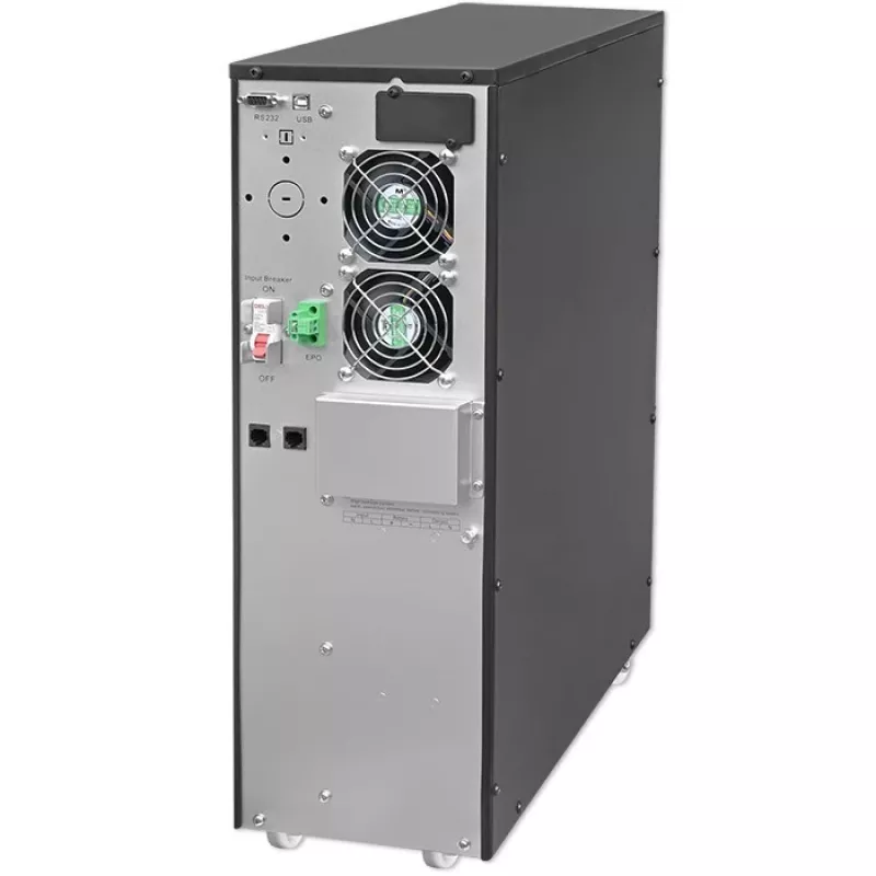 Uninterruptible Power Supply QOLTEC 52283 6kVA 6000W PF 1.0