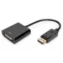 Assmann DisplayPort adapter cable. DP - DVI (24+5) M/F. 0.15m.w/interlock. DP 1.1 compatible. UL. bl. w/o shielding. 32AWG (AK-340409-001-S)