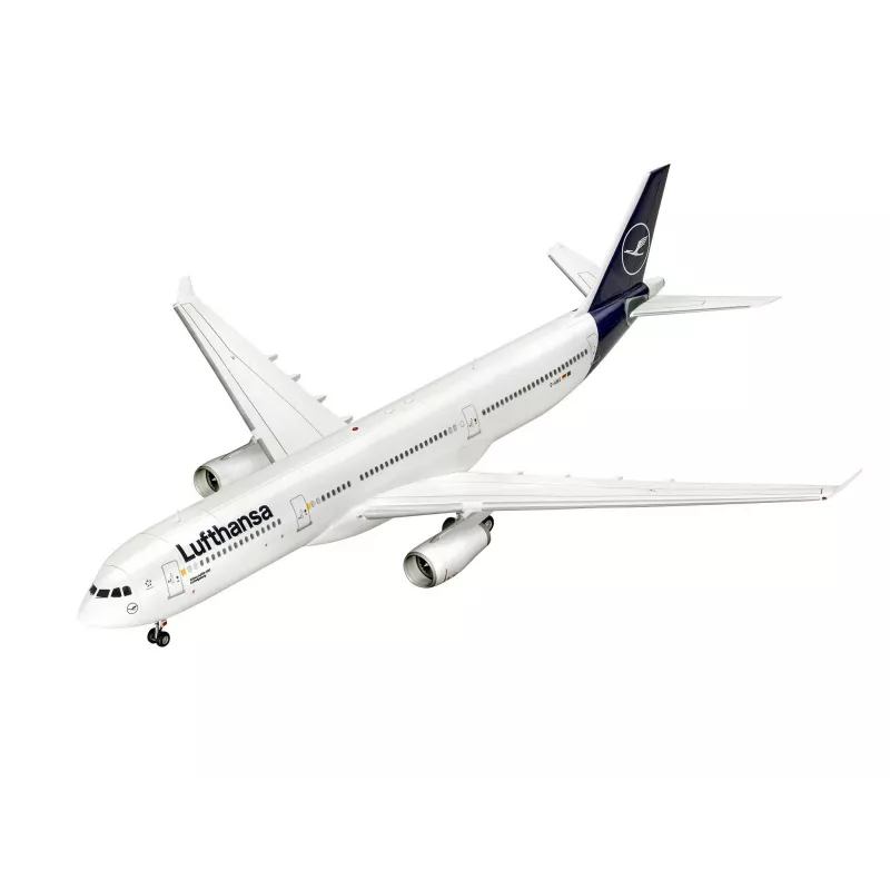 Plastikinis lėktuvo modelis REVELL Airbus A330-300 Lufthansa mastelis 1:144