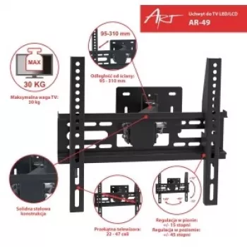 LCD laikiklis AR-49 22-47'' 30KG