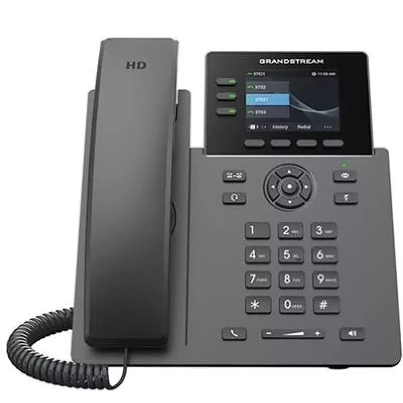 Grandstream Networks GRP2611G IP telefonas juodas 3 linijos TFT
