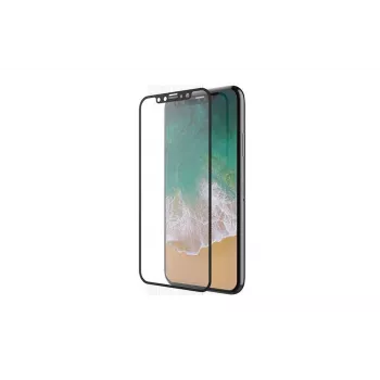 Grūdinto stiklo ekrano apsauga Devia Van Entire View, skirta iPhone XR 6,1 colio — juoda